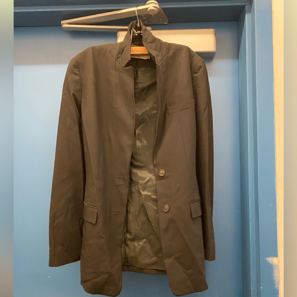 Calvin Klein Black Blazer Classic Tailored Suit Jacket